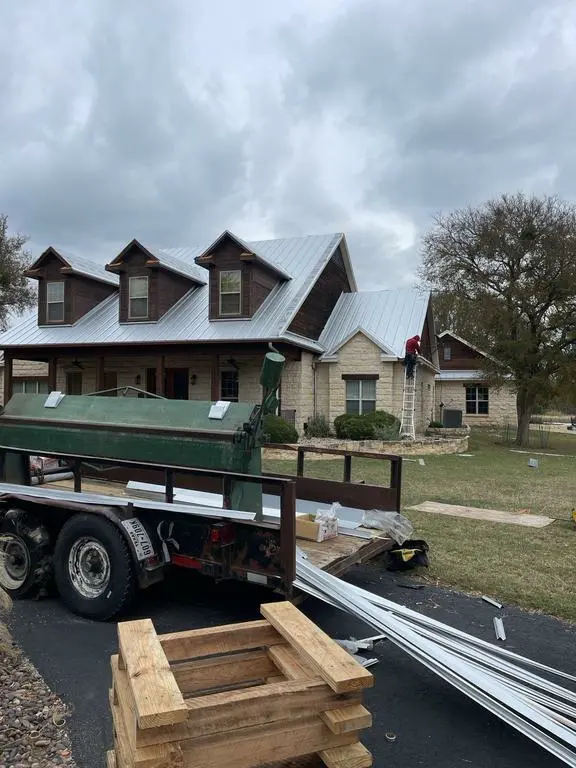 Durable and modern metal roofing system installed on a residential home by Value Roofing Contractor.